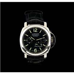 Panerai Stainless Steel Luminor Power Reserve Watch