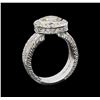 Image 4 : 2.73 ctw Diamond Ring - 14KT White Gold