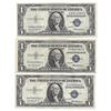 Image 1 : 1935 Choice Uncirculated $1 Silver Certificate Currency Lot of 3