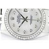 Image 3 : Rolex Stainless Steel 1.00 ctw Diamond DateJust Men's Watch