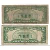 Image 2 : 1934 $5 Silver Certificate Currency Lot of 2