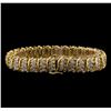 Image 2 : 7.50 ctw Diamond Bracelet - 14KT Yellow Gold