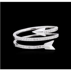 0.26 ctw Diamond Ring - 14KT White Gold