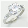 Image 3 : GIA Cert 2.64 ctw Diamond Ring - Platinum