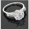 Image 7 : GIA Cert 2.64 ctw Diamond Ring - Platinum