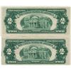 Image 2 : 1953 $2 AU Uncirculated Certificate Currency Lot of 2