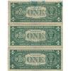 Image 2 : 1957 $1 Silver Certificate Currency Lot of 3