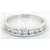 Image 3 : 1.00 ctw Diamond Band - Platinum