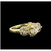 Image 1 : 1.22 ctw Diamond Ring - 14KT Yellow Gold