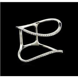 0.15 ctw Diamond Ring - 14KT White Gold