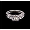 Image 2 : 1.00 ctw Diamond Ring 18KT White Gold