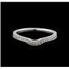 Image 2 : 0.15 ctw Diamond Ring - 14KT White Gold