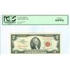 Image 1 : 1963 PCGS GN66PPQ $2 Red Seal Legal Tender Bank Note