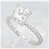 Image 8 : GIA Cert 2.32 ctw Diamond Ring - Platinum