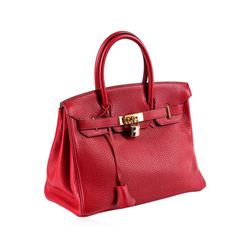 Hermes Red Birkin Bag