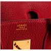Image 5 : Hermes Red Birkin Bag