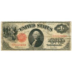1917 $1 Legal Tender Bank Note Currency