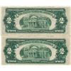 Image 2 : 1953 $2 AU Uncirculated Certificate Currency Lot of 2