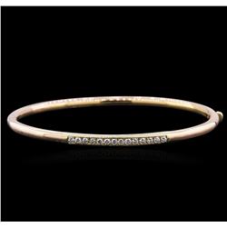 14KT Rose Gold 0.40 ctw Diamond Bracelet
