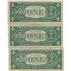 Image 2 : 1957 $1 Star Note Silver Certificate Currency Lot of 5