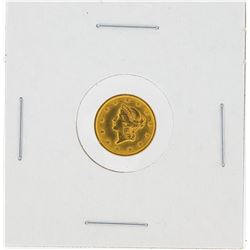 1853 $1 AU T-1 Gold Coin
