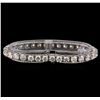 Image 2 : 16.85 ctw Diamond Tennis Bracelet - 14KT White Gold