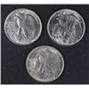 Image 2 : 1941-D, 1942 & 1945 WALKING LIBERTY HALF DOLLARS CHOICE BU  NICE COINS