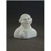 Image 1 : A CRESTED CHINA BUST, gentleman holding a pint, Newcastle-On-Tyne crest, height 7cm...