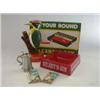 Image 1 : A BULMER'S CIDER SYNTHTIC ADVERTISING FIGURE, a Canada Dry bar game, Gilbey's Gin ashtray, Dunhil...