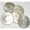 5 TOTAL SILVER KENNEDY HALF DOLLARS 1965-1968 *MIXED DATES & GRADES*!! SILVER HALF DOLLARS CAME OUT