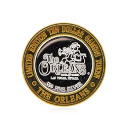 .999 Silver The Orleans Hotel & Casino Las Vegas, NV $10 Casino Token Limited Ed