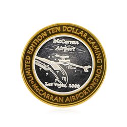 .999 Silver McCarran International Airport Las Vegas, NV $10 Limited Casino Toke