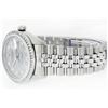 Image 9 : Mens Rolex Stainless Steel Meteorite Diamond Datejust Wristwatch