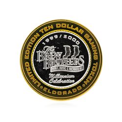 .999 Silver El Dorado Reno, Nevada $10 Casino Gaming Token Limited Edition