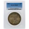 Image 1 : 1887 $1 Morgan Silver Dollar PCGS Graded MS65