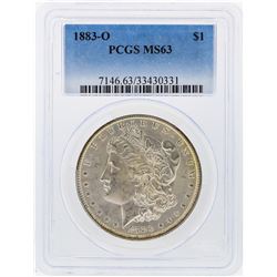 1883-O $1 Morgan Silver Dollar PCGS Graded MS63
