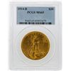 Image 1 : 1914-D $20 St. Gaudens Double Eagle Gold Coin PCGS MS65