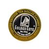 Image 2 : .999 Silver Golden Gate Las Vegas, Nevada $10 Casino Gaming Token Limited Editio