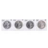 Image 1 : Set of (4) $1 Morgan Silver Dollar Coins