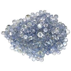 25.12ctw Round Mixed Tanzanite Parcel