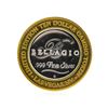 Image 1 : .999 Silver Bellagio Las Vegas, Nevada $10 Casino Gaming Token Limited Edition