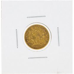1903 $2 1/2 Liberty Head Quarter Eagle Gold Coin