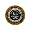 Image 2 : .999 Silver Bill's Casino Lake Tahoe, Nevada $10 Casino Gaming Token Limited Edi