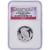 Image 1 : 2012-P $1 Australia Kookaburra High Relief Early Release NGC PF69 Ultra Cameo