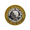 Image 1 : .999 Silver Caesars Palace Las Vegas, Nevada $10 Casino Gaming Token Limited Edi