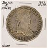 Image 1 : 1822 PTS.P.J. 8 Reales Bolivia Silver Coin