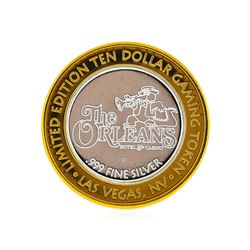 .999 Silver The Orleans Hotel & Casino Las Vegas, NV $10 Casino Token Limited Ed