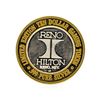 Image 2 : .999 Silver Reno Hilton Reno, Nevada $10 Casino Gaming Token Limited Edition