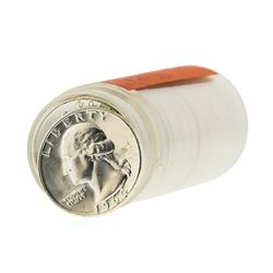 Roll of (40) 1964-D Brilliant Uncirculated Washington Quarters
