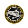 Image 1 : .999 Silver Main Street Station Las Vegas, NV $10 Casino Gaming Token Limited Ed